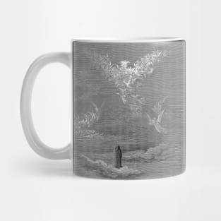 High Resolution Gustave Doré Paradiso Illustration The Roman Eagle Mug